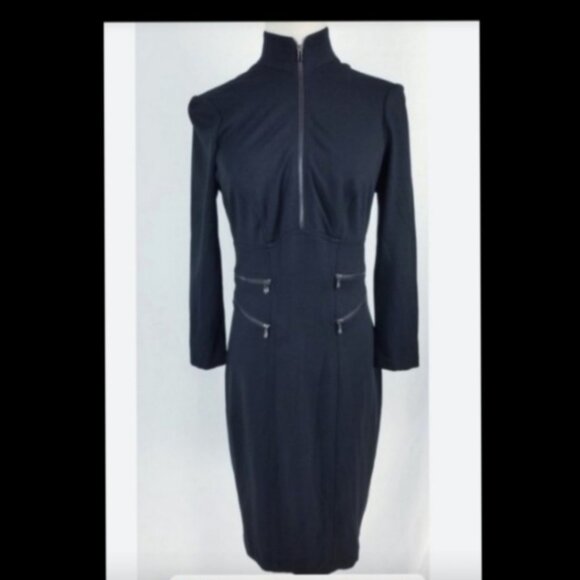 CACHE Fitted Bodycon Spandex Dress - Picture 2 of 7